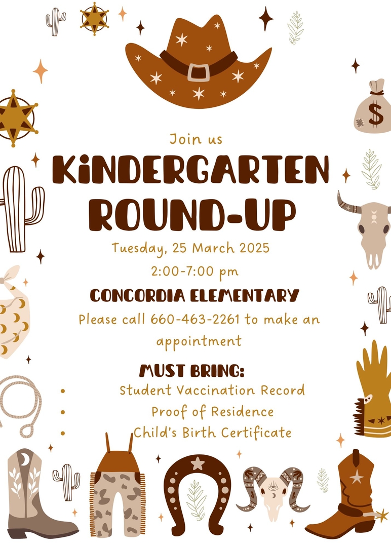 Kindergarten Roundup Flier